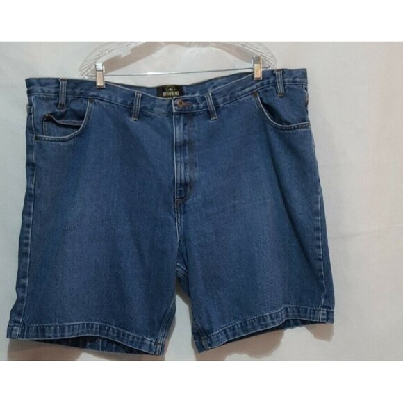 Redhead Jean Shorts Men's Blue Cotton Denim Casual Walking Tag Size 50 Fits 48 - Picture 3 of 8